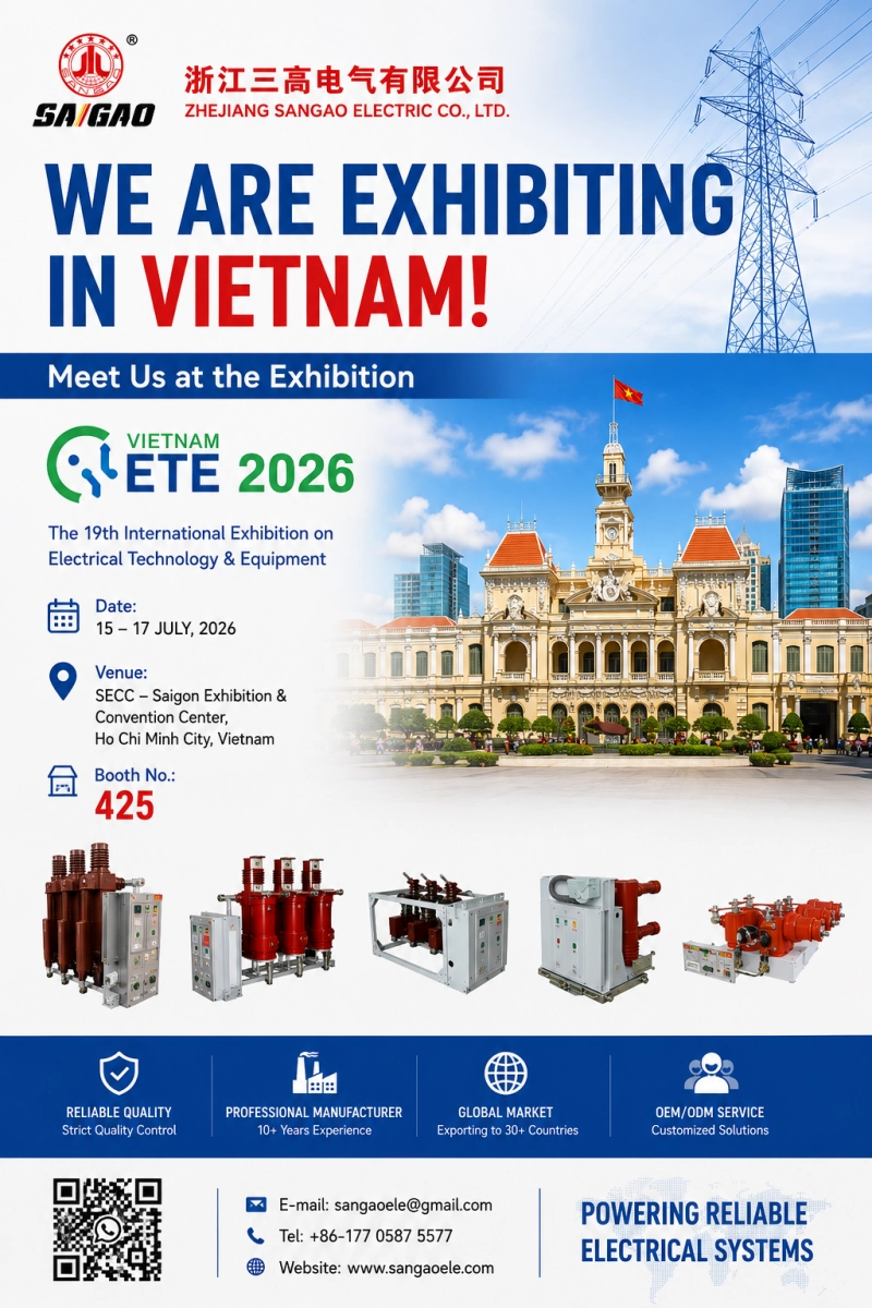 SANGAO részt vesz a Vietnami ETE és Greenergy Expo 2026 rendezvényen